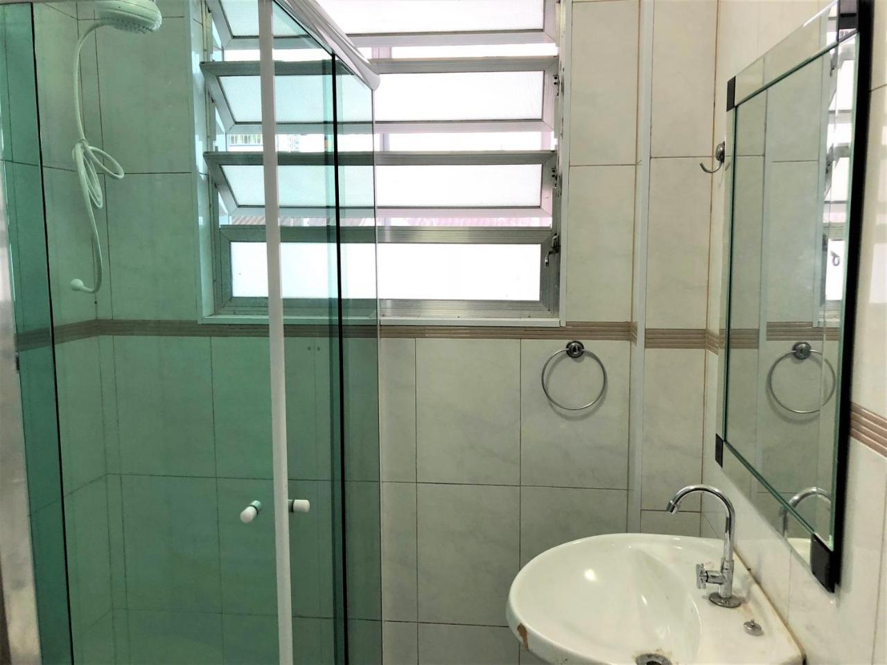 Apto Frente Ao Mar Com Vista Maravilhosa Appartement Praia Grande  Buitenkant foto